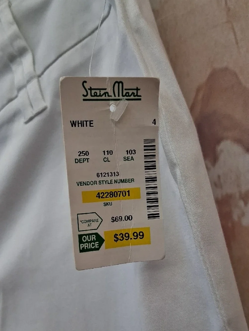 Josephine tailored white
